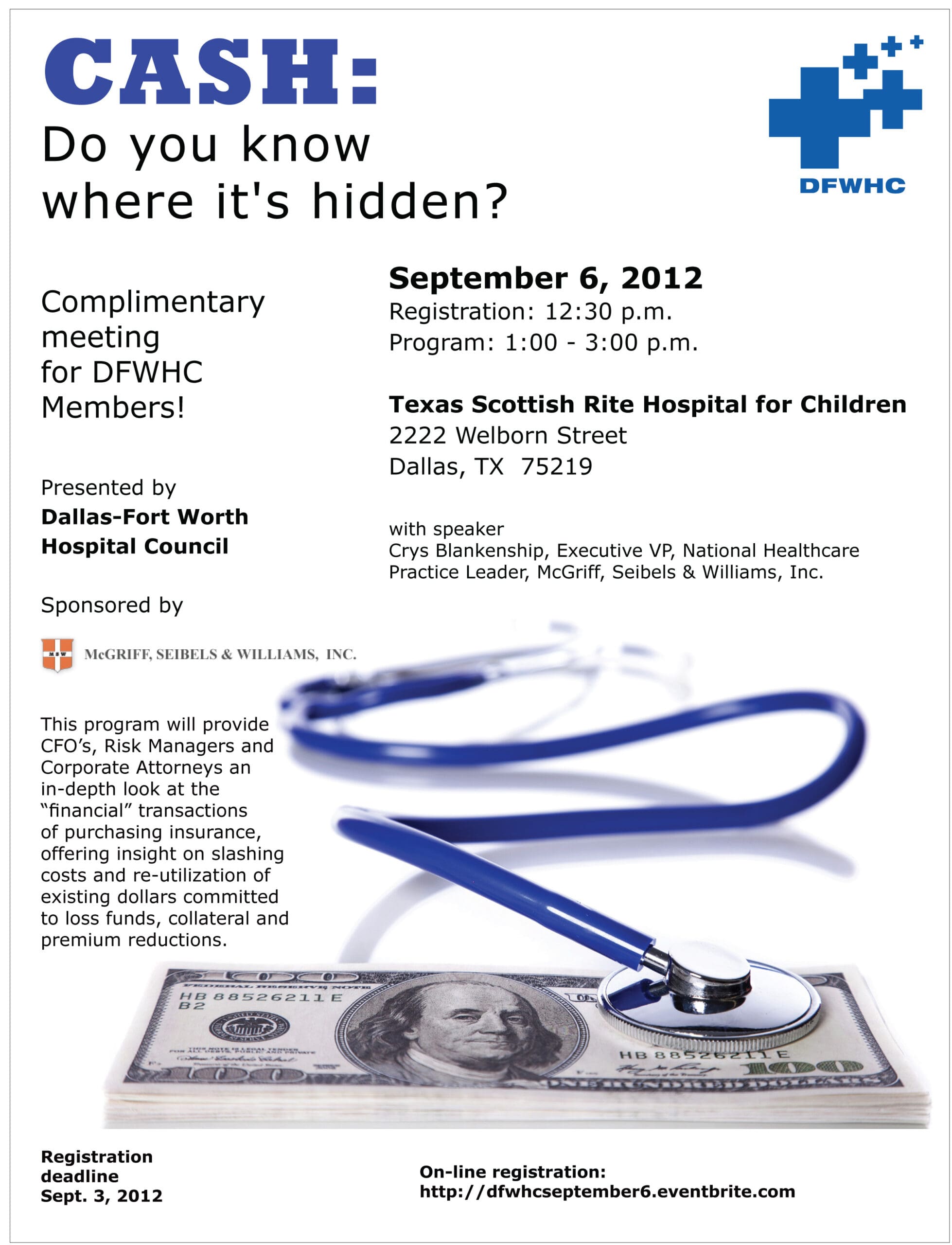 Informational Flyer for Sept. 6