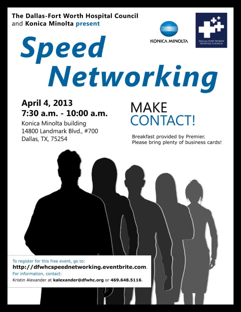 Speed networking event set for April 4
