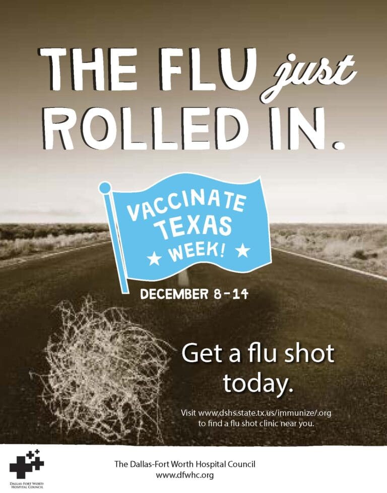DFWHC participates in campaign to promote flu vaccinations