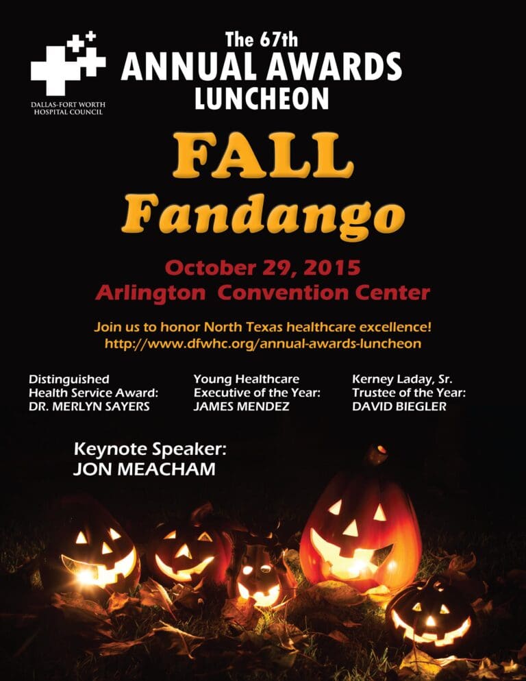 Registration open for DFWHC’s Oct. 29 Annual Awards Luncheon