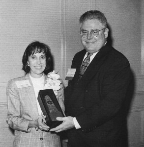 Vickie L. Waters (left) and Barclay Berdan.
