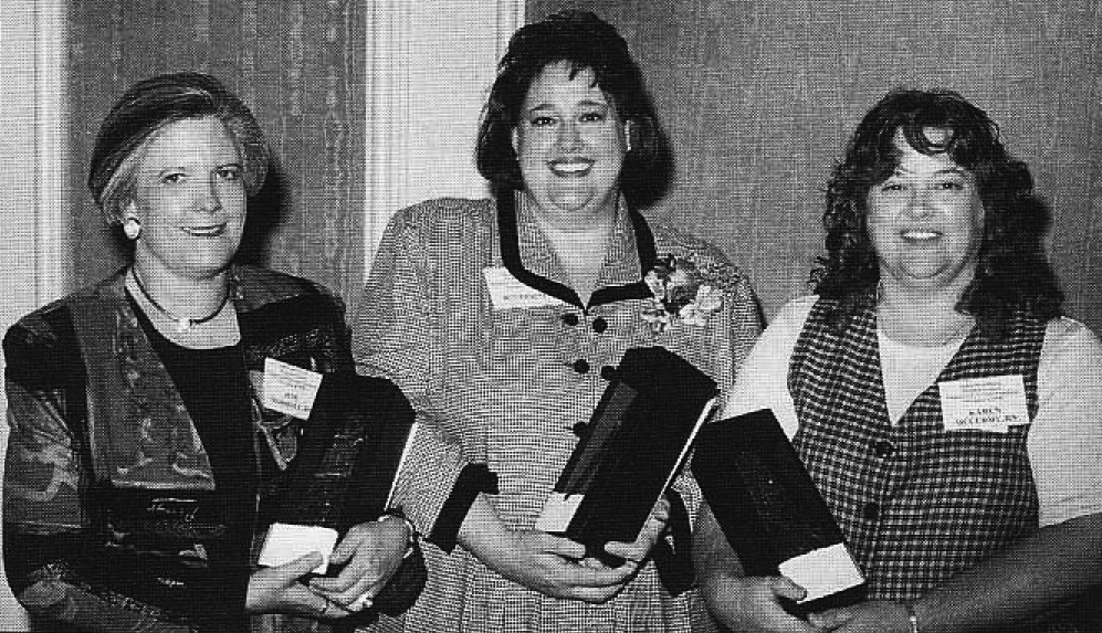 June Marshall (l to r), Kim Krause and Karen McCurdy.