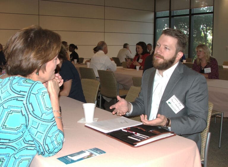 Full house turns out for this morning’s Speed Networking