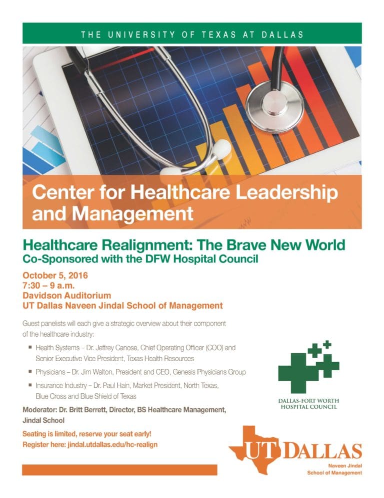Three weeks until Healthcare’s “Brave New World” on Oct. 5