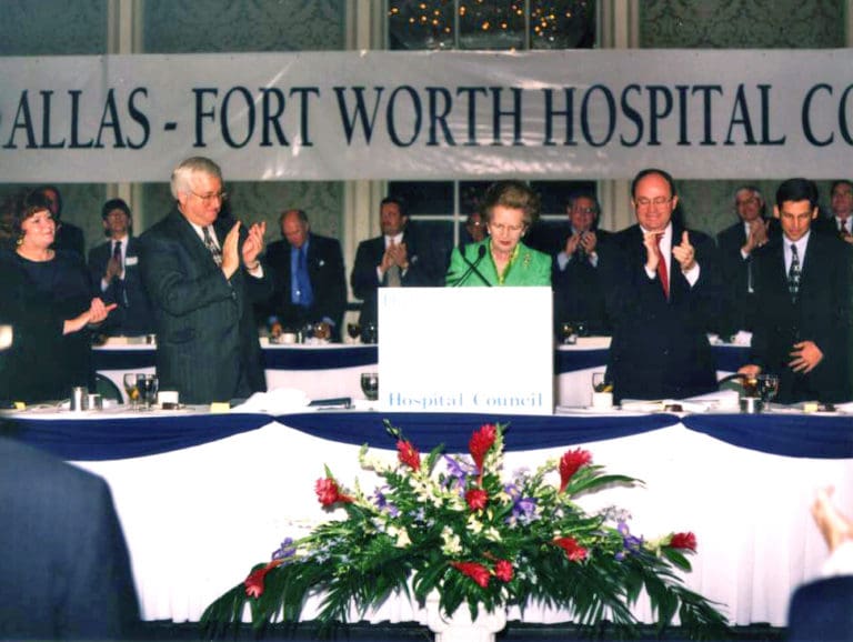 Throwback Thursday – Margaret Thatcher at 1997 luncheon