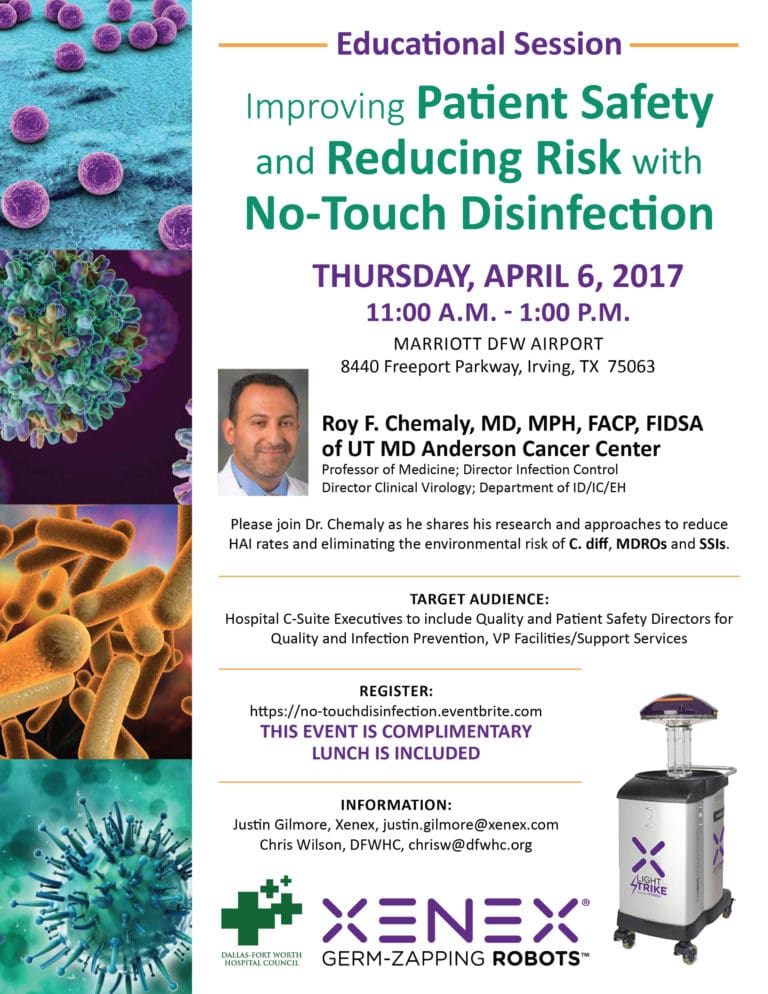 DFWHC to host April 6 educational event on “Infection Control”