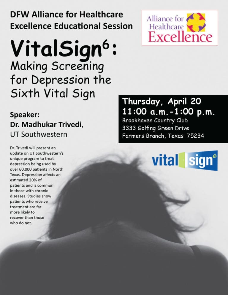 Meeting on “Depression Screening Program” set for April 20