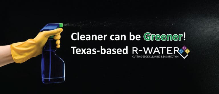 R-Water’s revolutionary TK60 disinfectant – the green choice