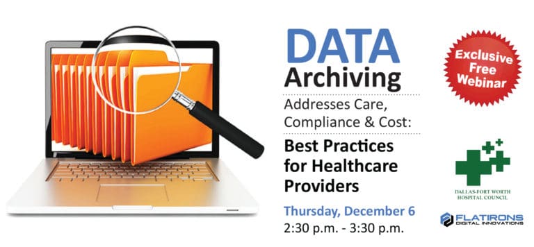 Just one week until DFWHC/Flatirons webinar!