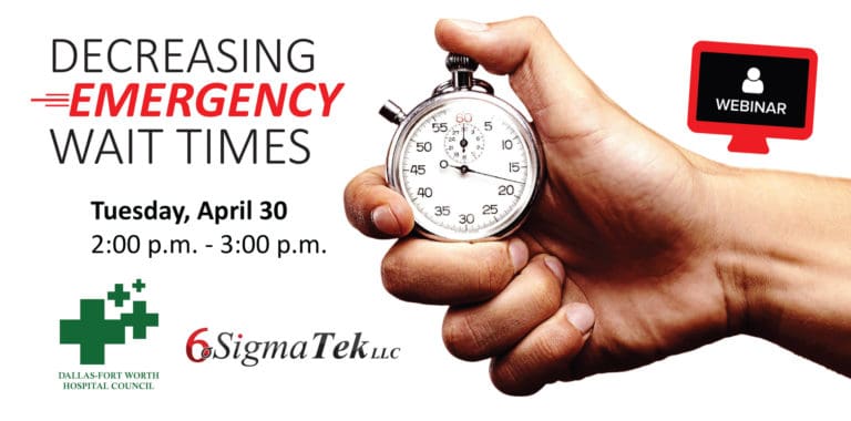 DFWHC to co-host April 30 webinar on emergency center wait times