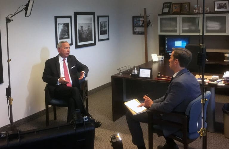 CBS pays a visit to DFWHC offices