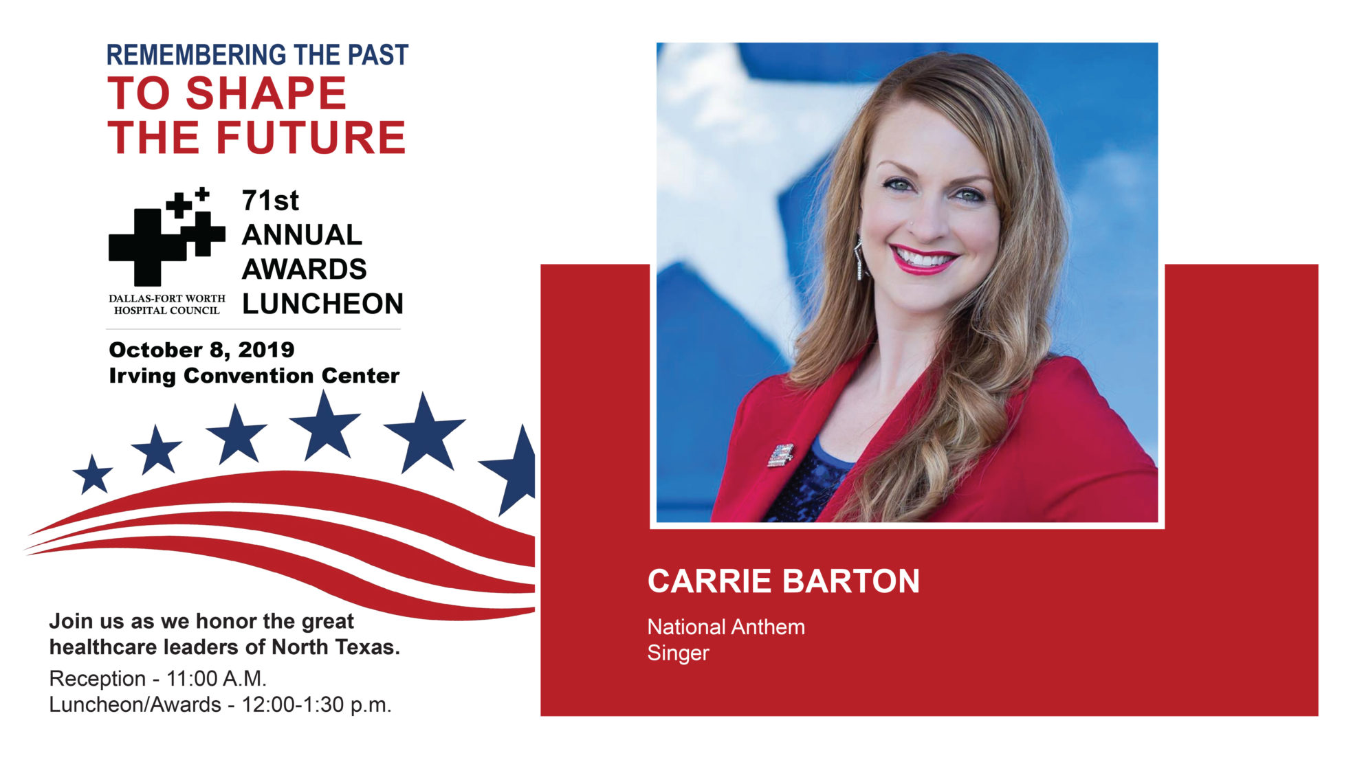 Carrie Barton To Perform National Anthem At Dfwhc’s Annual Luncheon 