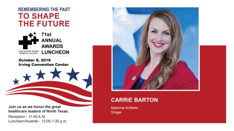 Carrie Barton to perform National Anthem at DFWHC’s Annual Luncheon
