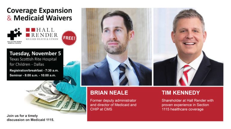 DFWHC discussion on Medicaid 1115 just one week away!
