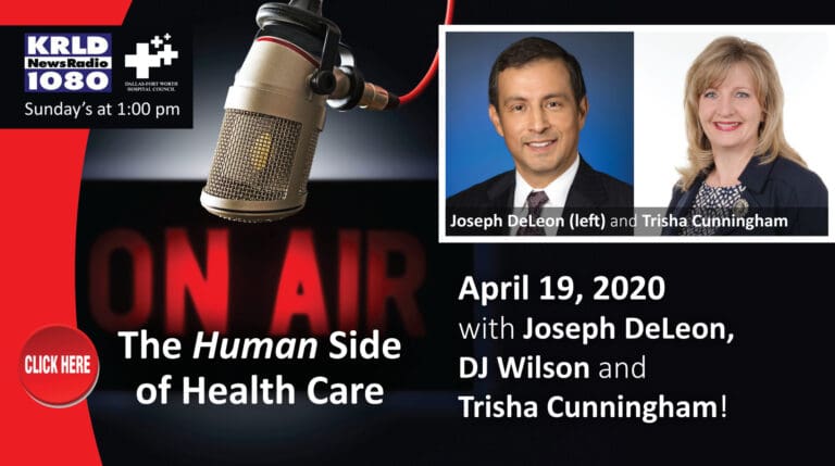 Guests from Texas Health, NTX Food Bank and State of Reform highlight “Human Side of Health Care”