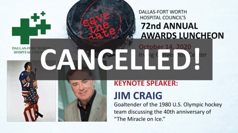 DFWHC announces cancellation of 72nd Annual Awards Luncheon on Oct. 14