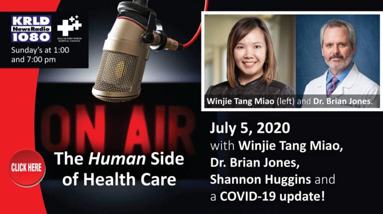 Guests from Texas Health and Methodist highlight “The Human Side of Health Care”