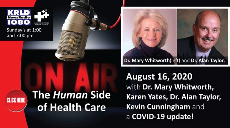 Guests from Cook Children’s and Methodist Mansfield highlight “The Human Side of Health Care”
