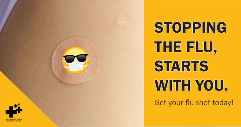 Stopping the flu starts with you – get your flu shot today!