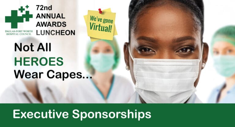 Executive sponsorships to DFWHC Annual Awards Luncheon virtual event now available