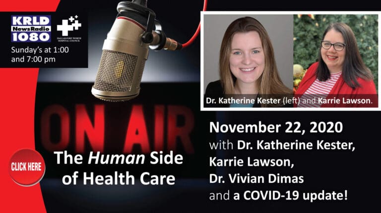 Guests from Texas Health and Medical City highlight “The Human Side of Healthcare”