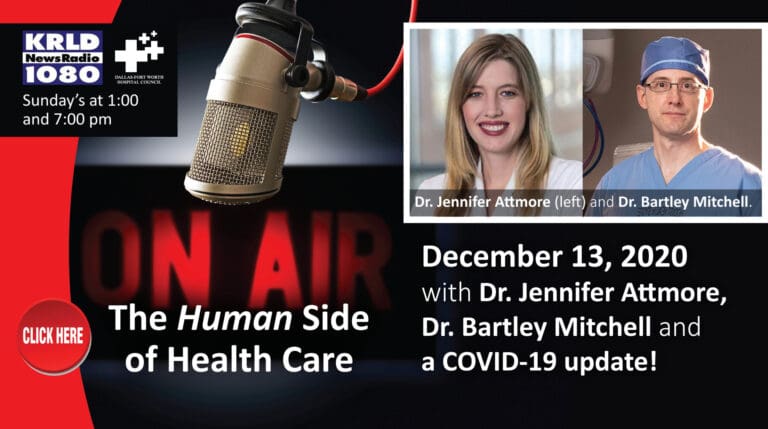 Guests from Texas Health and Methodist highlight “The Human Side of Health Care”