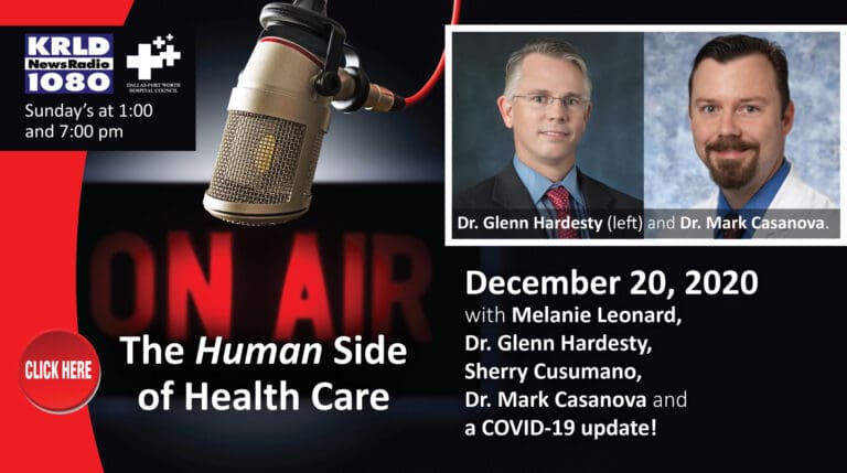 Guests from Medical City, Texas Health and Baylor S&W highlight “The Human Side of Health Care”