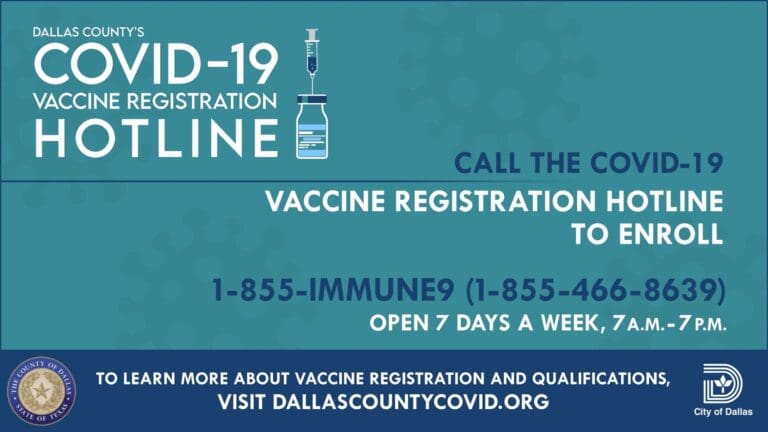 Dallas announces at-home vaccination program to start April 13