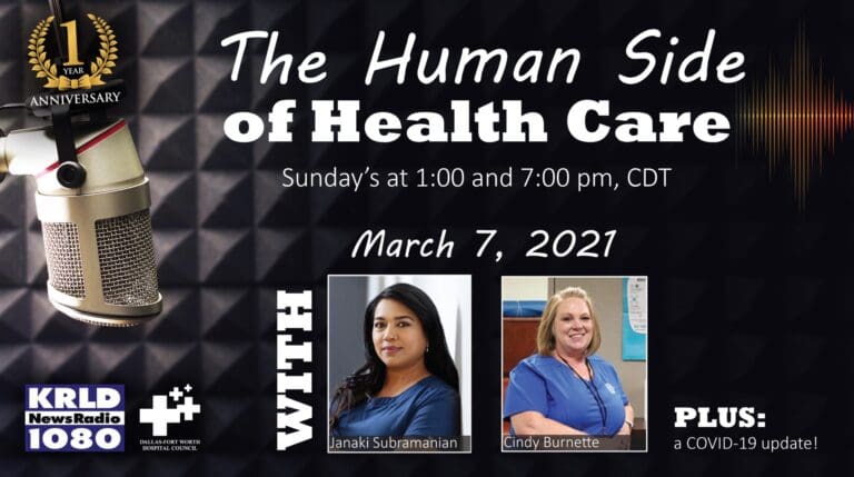 Guests from Methodist and Texas Health highlight “The Human Side of Health Care”