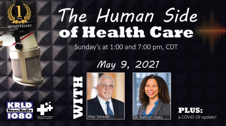 Mac Stewart of Hall Render and guest from Texas Health highlight “Human Side of Health Care”