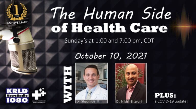 Guests from Methodist and Texas Health highlight “The Human Side of Health Care”