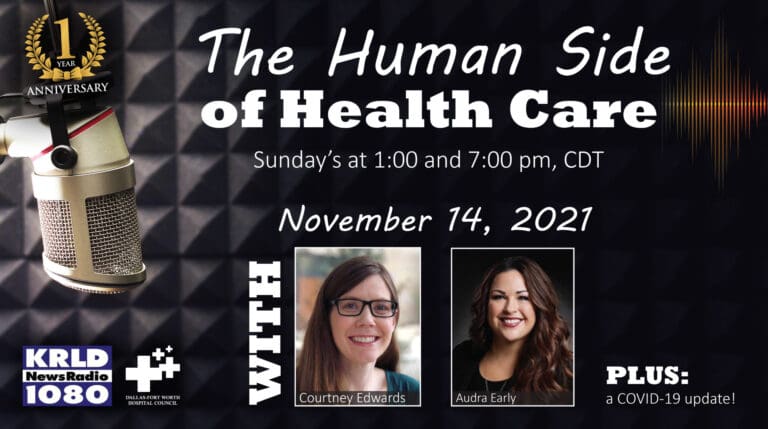 Guests from Texas Health, Parkland and Kindred highlight “The Human Side of Health Care”