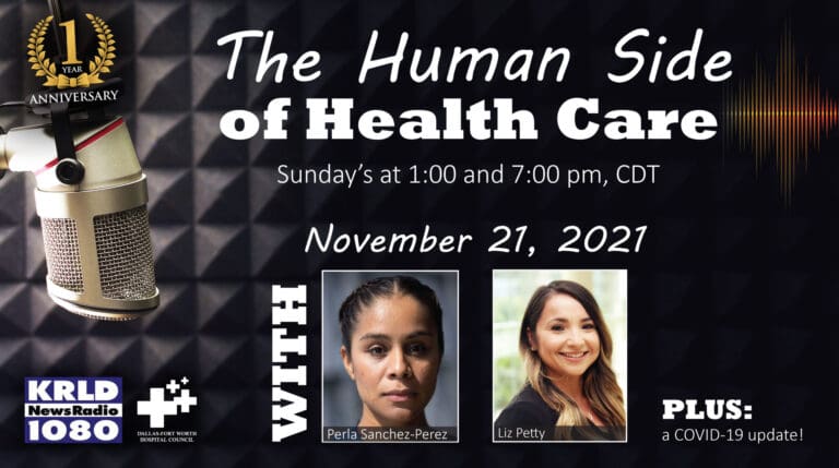 Guests from Parkland highlight inspirational edition of “The Human Side of Health Care”