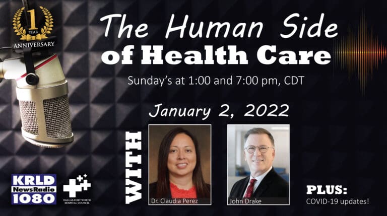 Guests from Parkland, Texas Health and Baylor Scott & White highlight “The Human Side of Health Care”