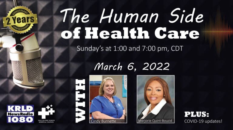 Guests from Texas Health, Parkland discuss Spring Break safety and maternal mortality on “Human Side of Health Care”