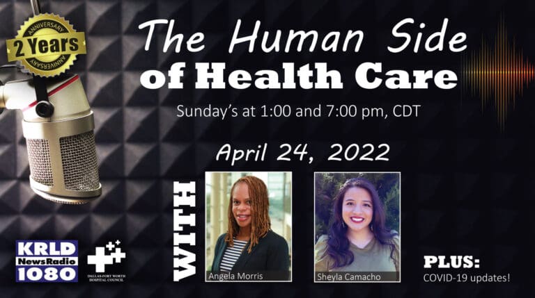 Guests from Parkland, Texas Health discuss community work and domestic violence on “Human Side of Health Care”