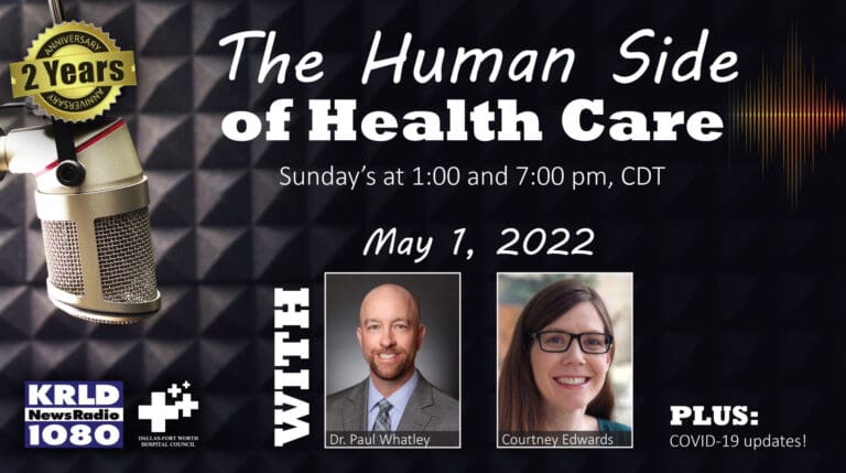 Guests from Texas Health and Parkland discuss athletic outdoor safety on “Human Side of Health Care”