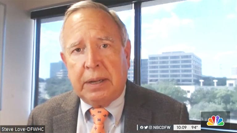 DFWHC’s Stephen Love discusses healthcare workforce shortage with NBC