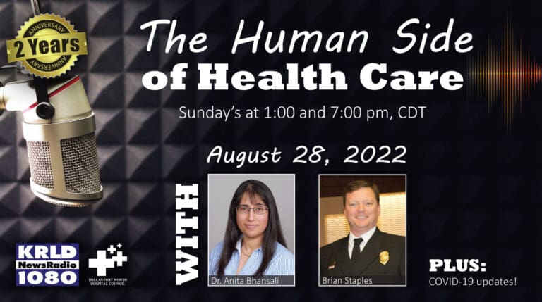 Guests from Texas Health, Parkland and Mesquite Fire Dept. highlight “The Human Side of Health Care”