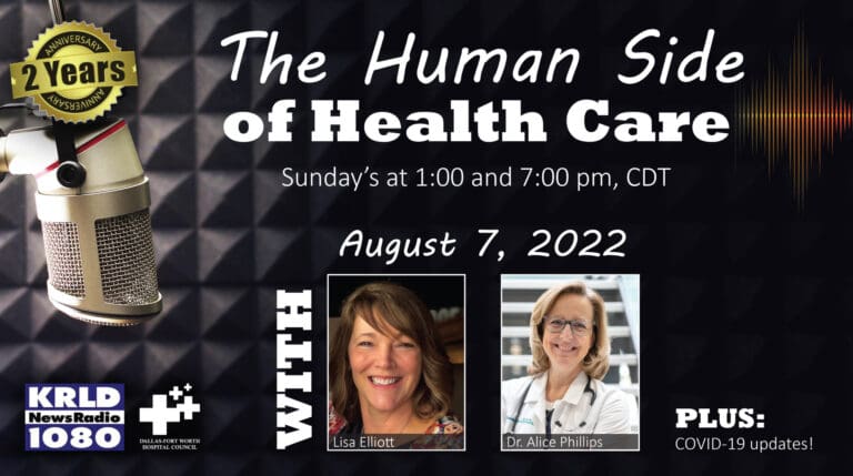 “Back to School” edition with guests from Cook Children’s on “The Human Side of Health Care”