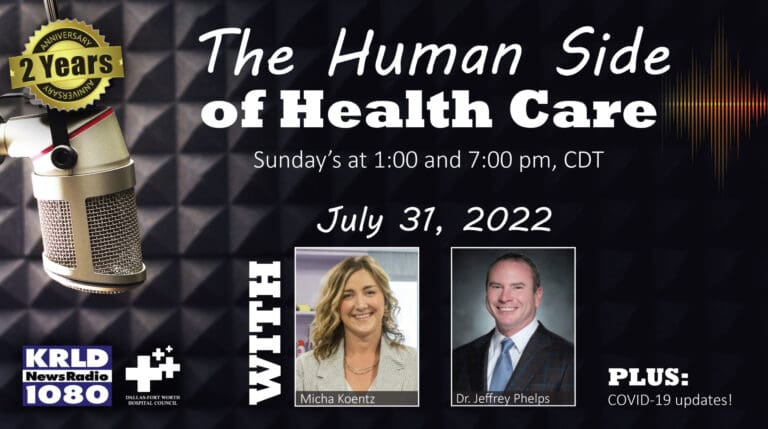 Guests from Cook Children’s and Medical City highlight “The Human Side of Health Care”