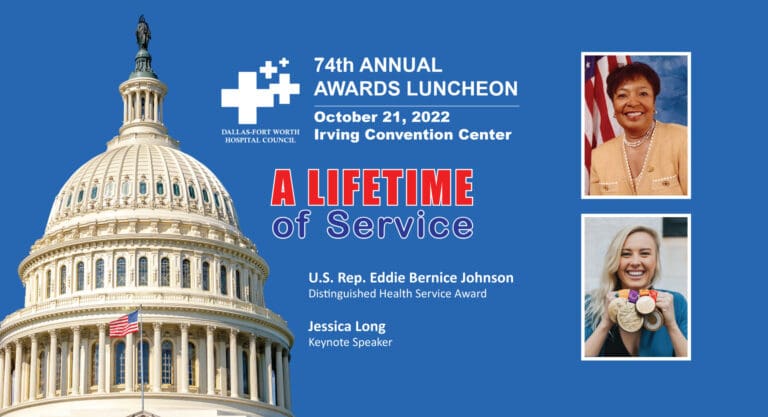 U.S. Rep. Eddie Bernice Johnson to receive DFWHC’s Distinguished Health Service Award on Oct. 21