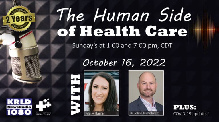 Guests from Medical City and Texas Health highlight “The Human Side of Health Care”