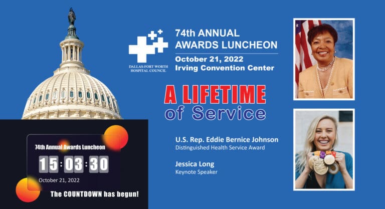 Two weeks until DFWHC’s 74th Annual Awards Luncheon!