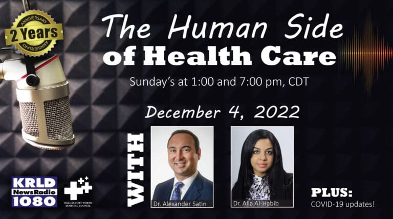 Guests from Medical City and Texas Health highlight “The Human Side of Health Care”