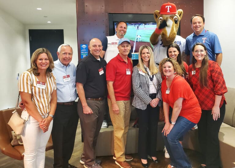 DFWHC hosts VIP reception at Globe Life Field