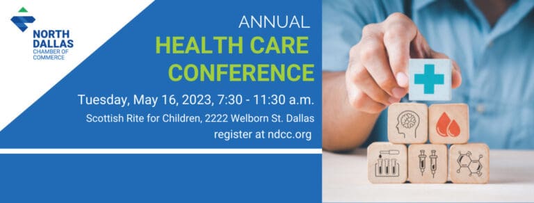 Love to participate in North Dallas Chamber Health Care Conference on May 16