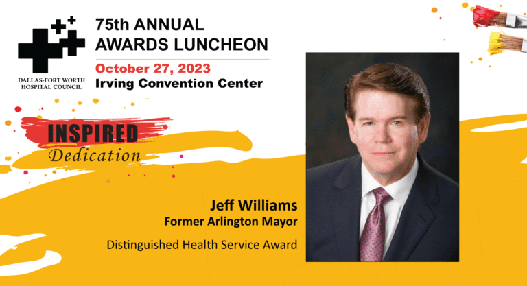 DFWHC announces 2023 Distinguished Health Service Award recipient