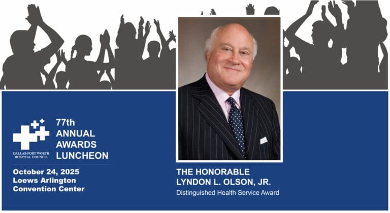 DFWHC announces 2025 Distinguished Health Service Award recipient