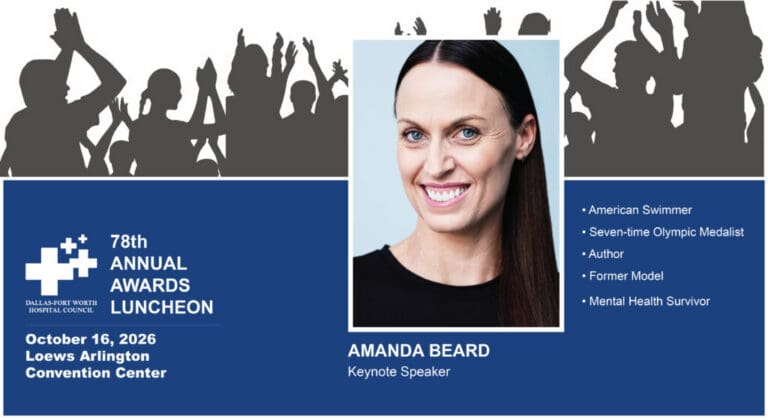 DFWHC announces Amanda Beard as keynote speaker for the Annual Awards Luncheon